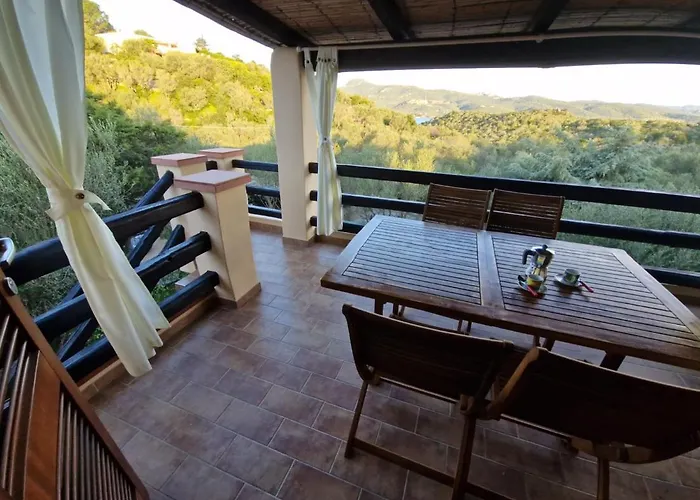Nyaraló Domo A Palattu Casa Vista Mare A Porto Rotondo *